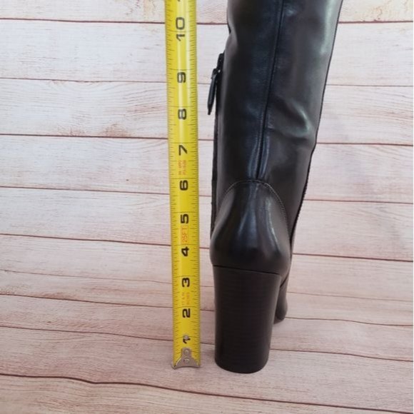 NIB Tory Burch Leather Bowie Over The Knee Boots - Picture 11 of 15